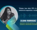 Liliana Rodríguez - Ministra Acción Cooperativa y Mutual