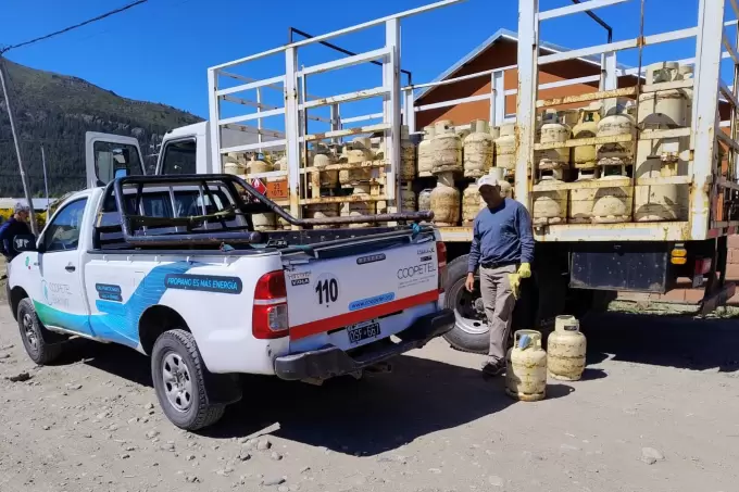 distribucion gas en bariloche