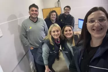 CoopMorteros: parte de su equipo de trabajo