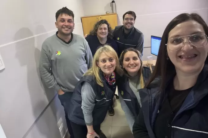 CoopMorteros: parte de su equipo de trabajo