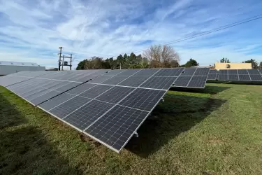 Parque solar de Camilo Aldao