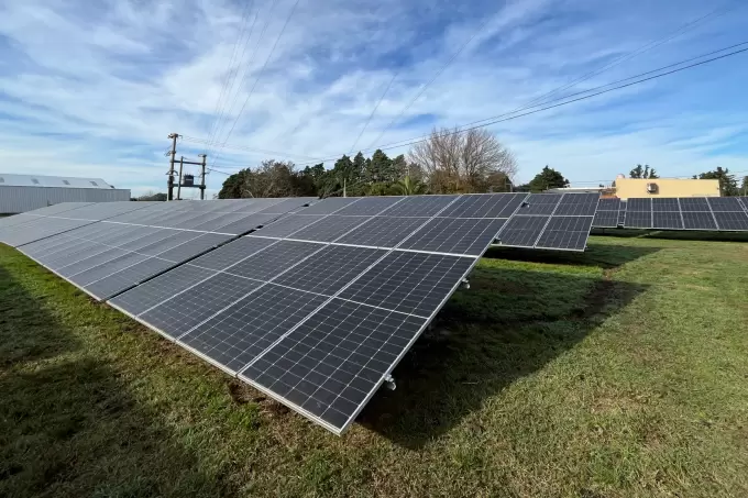Parque solar de Camilo Aldao